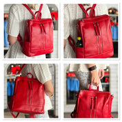 Patrizia, the super versatile: backpack, handbag, shoulder bag in one!