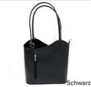 Patrizia, the super versatile: backpack, handbag, shoulder bag in one!