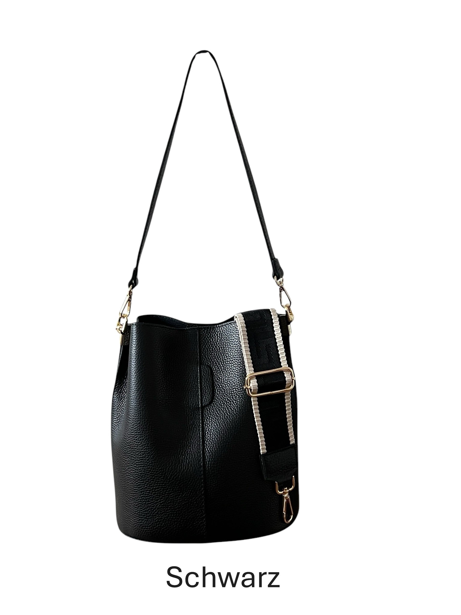 Monique, the casual bucket bag with various carrying options